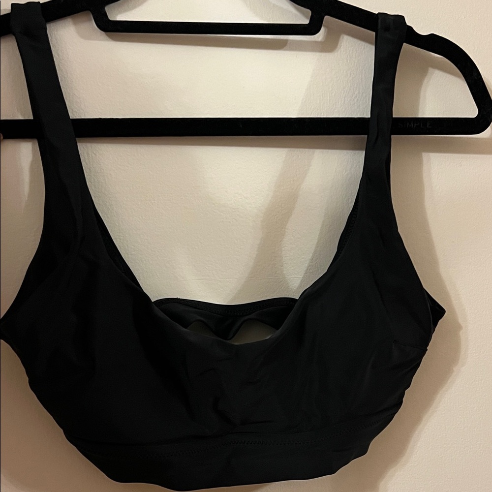 Aerie Black Swim Bikini Top